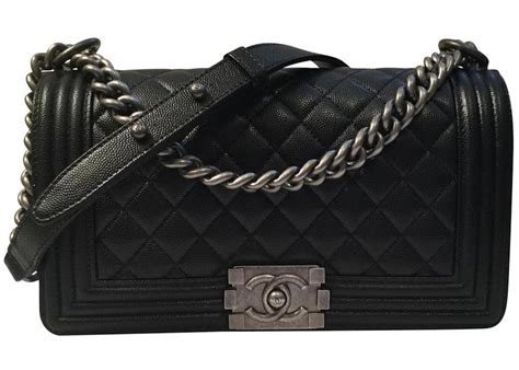 chanel caviar medium boy bag|The Ultimate Guide to the Chanel Boy Bag .